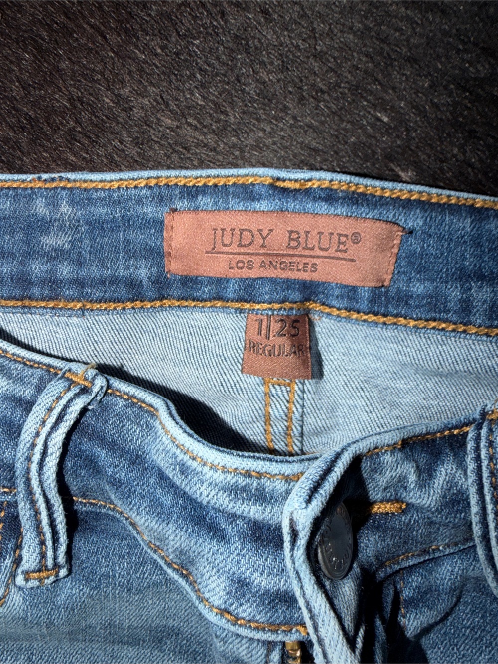 Judy Blue Light Wash Flare Skinny Jeans - Picture 3 of 3